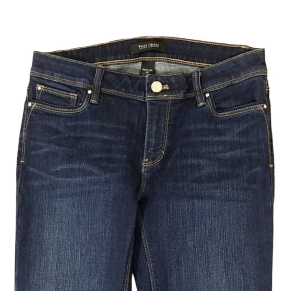 WHBM~Size 2~Blue Denim Boot Leg Jeans. - Picture 10 of 12